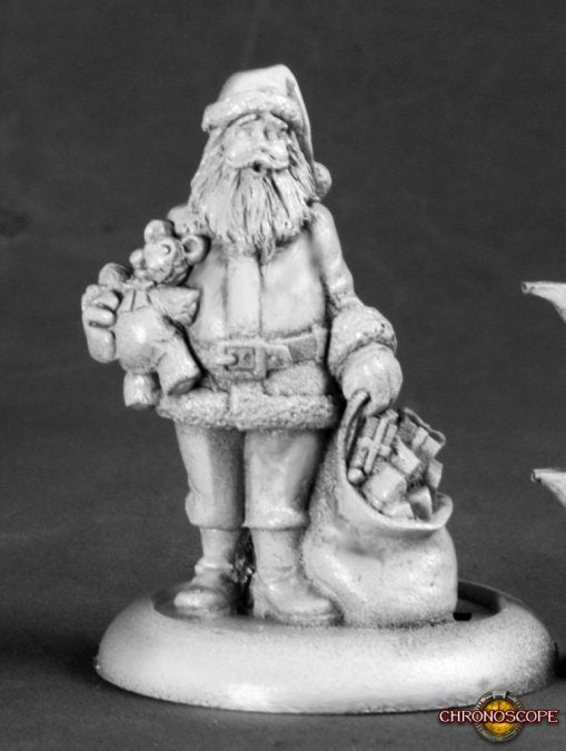 Mini Reaper Bones Black: Hot Rod Santa
