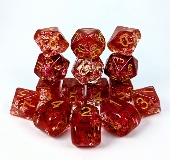 Dice Role 4 Initiative: Poly 15 Set Diffusion