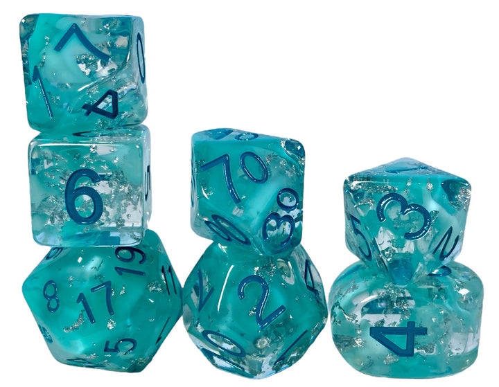 Dice Role 4 Initiative: Poly 7 Set Diffusion