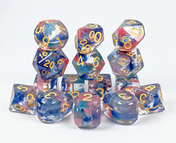 Dice Role 4 Initiative: Poly 15 Set Diffusion