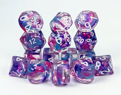 Dice Role 4 Initiative: Poly 15 Set Diffusion