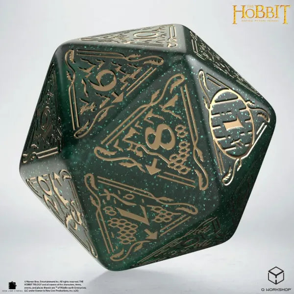 Dice Q-Workshop: Spindown D20 Jumbo The Hobbit