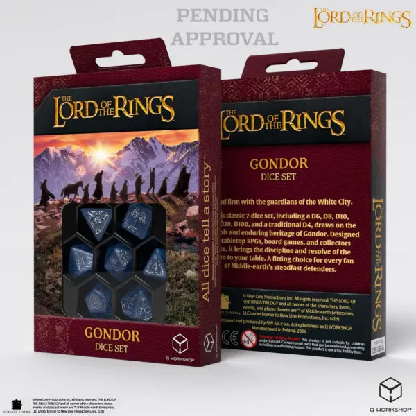 Dice Q-Workshop: Poly 7-Set The Lord Of The Rings