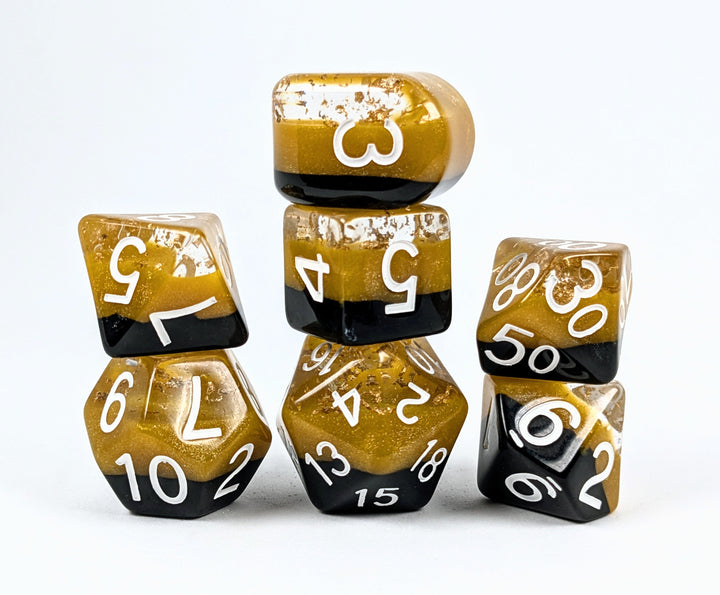 Dice Role 4 Initiative: Poly 7 Set Layered