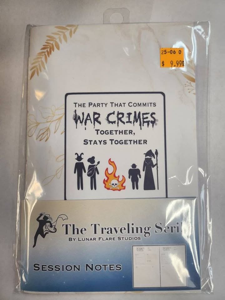 RPG Lunar Flare: Session Notes