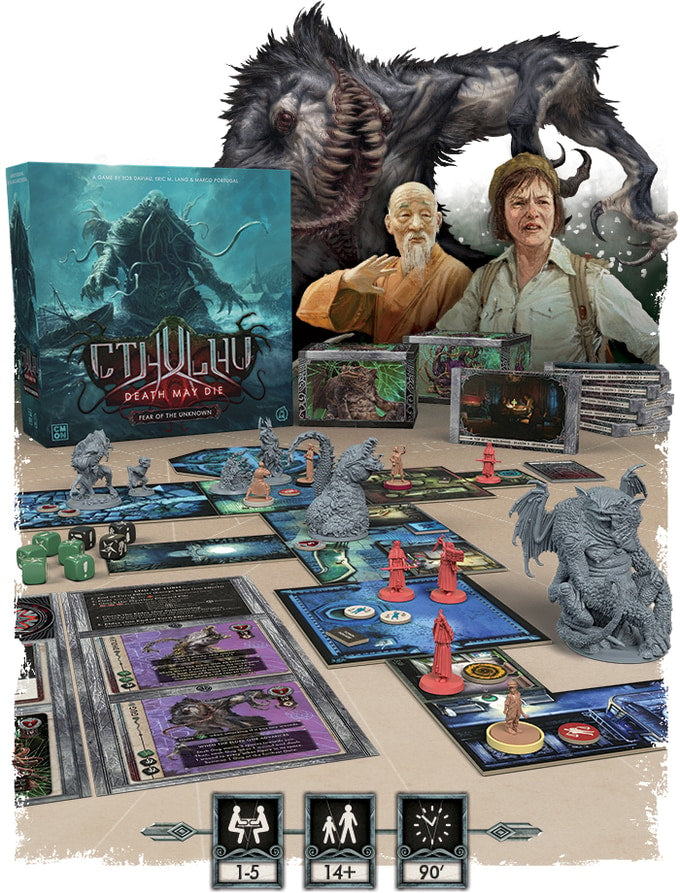 Cthulhu Death May Die: Season 3 - Fear the Unknown Kickstarter Bundle