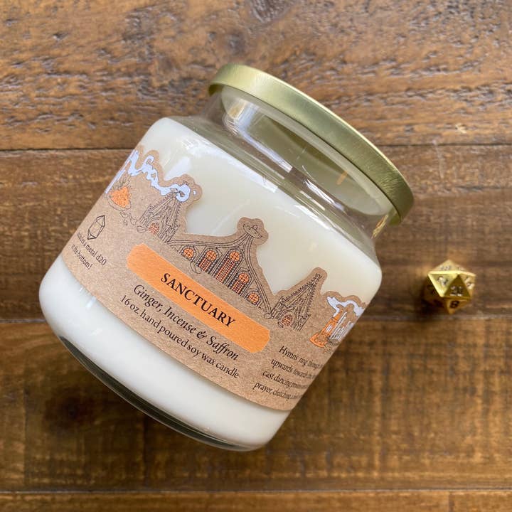 Cantrip Candles: 16oz Glass