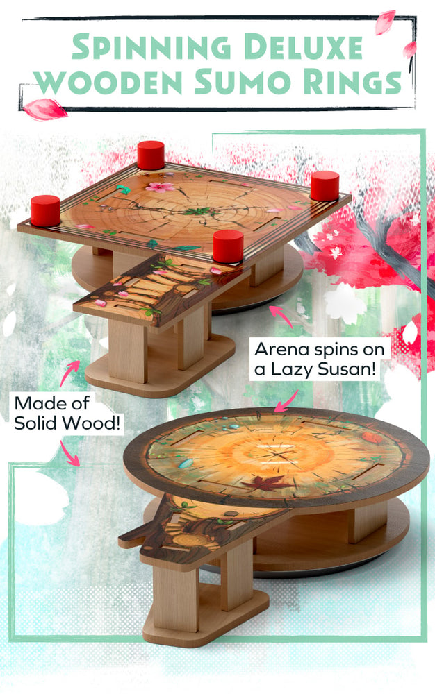 Kabuto Sumo: Deluxe Wooden Ring