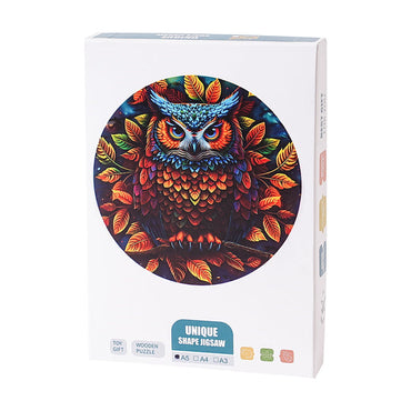 Puzzle Robotime: Wooden 200 piece Owl