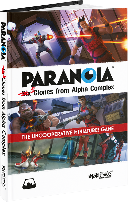 Paranoia - Five Clones from Alpha Complex