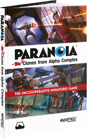 Paranoia - Five Clones from Alpha Complex