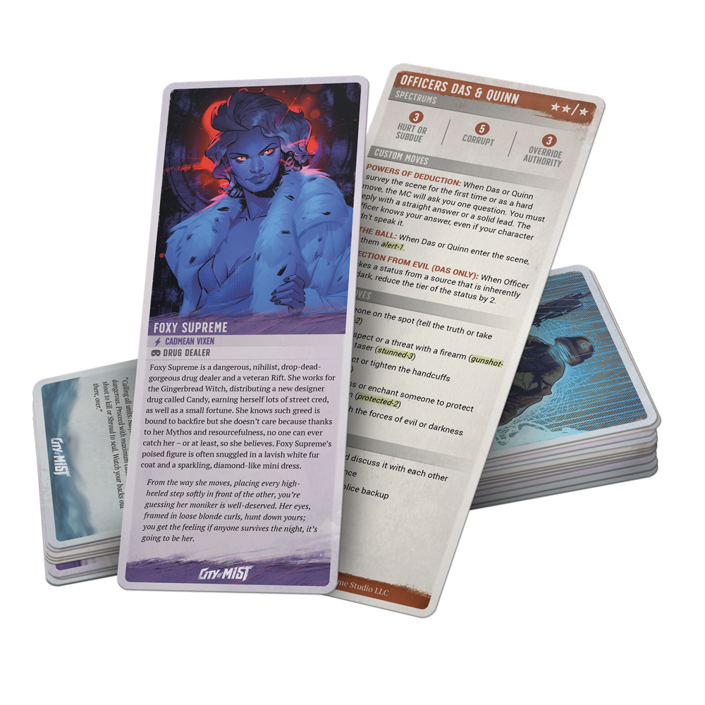 City of Mist: Deck of Legends