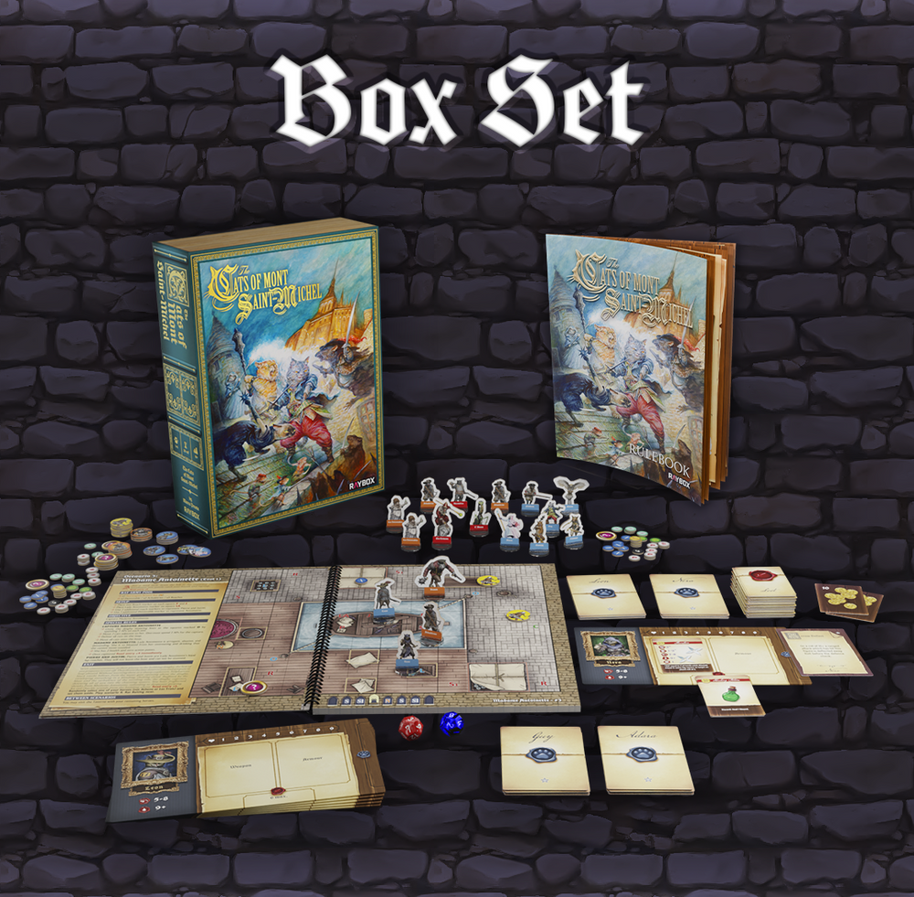 The Cats Of Mont Saint-Michel: Box Set