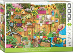 Puzzle Eurographics: 1000 piece Garden Flowers