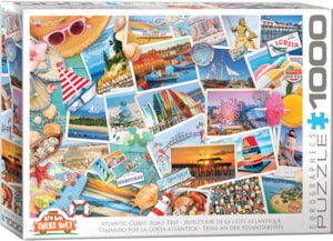 Puzzle Eurographics: 1000 piece Atlantic Coast Road Trip