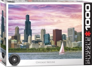 Puzzle Eurographics: 1000 piece Chicago Skyline