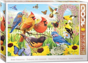 Puzzle Eurographics: 1000 piece Bird Paradise by Greg Giordano