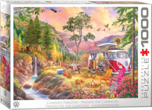 Puzzle Eurographics: 1000 piece Camper's Paradise by Bigelow Illustrations