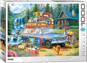 Puzzle Eurographics: 1000 piece Loading the Wagoneer by Bigelow Illustrations