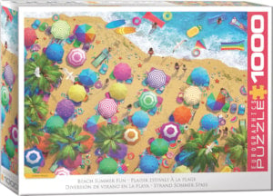Puzzle Eurographics: 1000 piece Beach Summer Fun by Olena