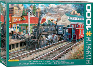 Puzzle Eurographics: 1000 piece The Old Depot Station by Ken Zylla