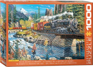 Puzzle Eurographics: 1000 piece River Silence is Broken by Ken Zylla