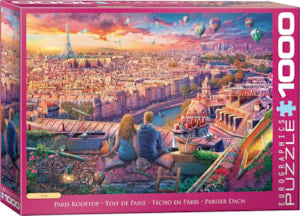 Puzzle Eurographics: 1000 piece Paris Rooftop by ArtBeat Studio