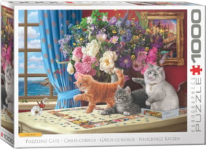 Puzzle Eurographics: 1000 piece Puzzling Cats