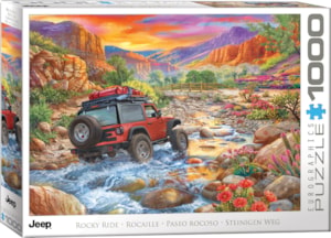 Puzzle Eurographics: 1000 piece Rocky Ride by Bigelow Illustrations