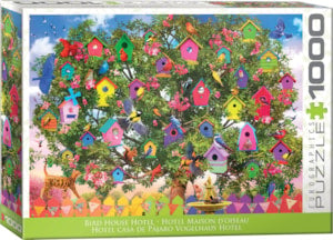 Puzzle Eurographics: 1000 piece Bird House Hotel by Olena