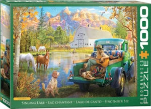 Puzzle Eurographics: 1000 piece Singing Lake