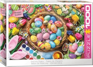 Puzzle Eurographics: 1000 piece Easter Table
