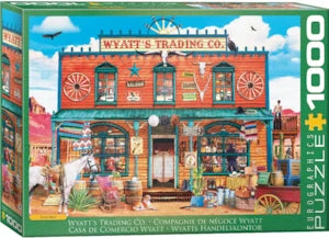 Puzzle Eurographics: 1000 piece Wyatt's Trading Co. by Leann Kate