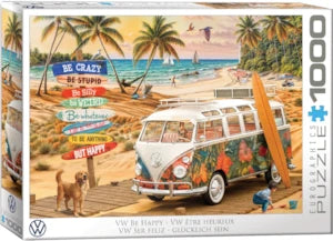 Puzzle Eurographics: 1000 piece VW Be Happy