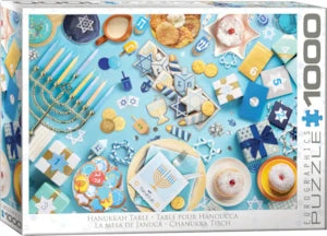 Puzzle Eurographics: 1000 piece Hanukkah Table