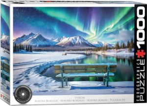 Puzzle Eurographics: 1000 piece Aurora Borealis, Yukon