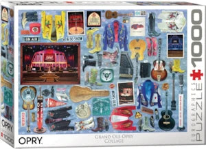 Puzzle Eurographics: 1000 piece Grand Ole Opry Collage