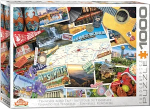 Puzzle Eurographics: 1000 piece Tennessee  Road Trip
