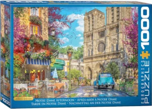 Puzzle Eurographics: 1000 piece Notre Dame Afternoon by Dominic Davison