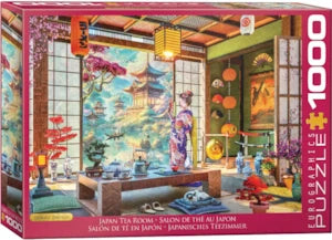 Puzzle Eurographics: 1000 piece Japan Tea Room by Dominic Davison