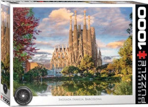 Puzzle Eurographics: 1000 piece Sagrada Famila, Barcelona