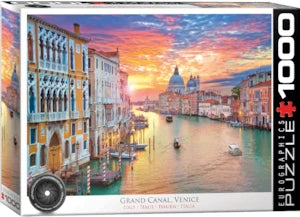 Puzzle Eurographics: 1000 piece Grand Canal, Venice, Italy