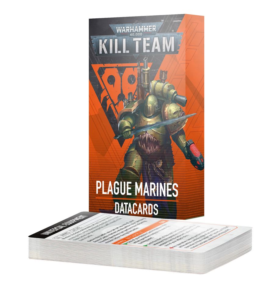 Warhammer 40K Kill Team: Datacards Plague Marines