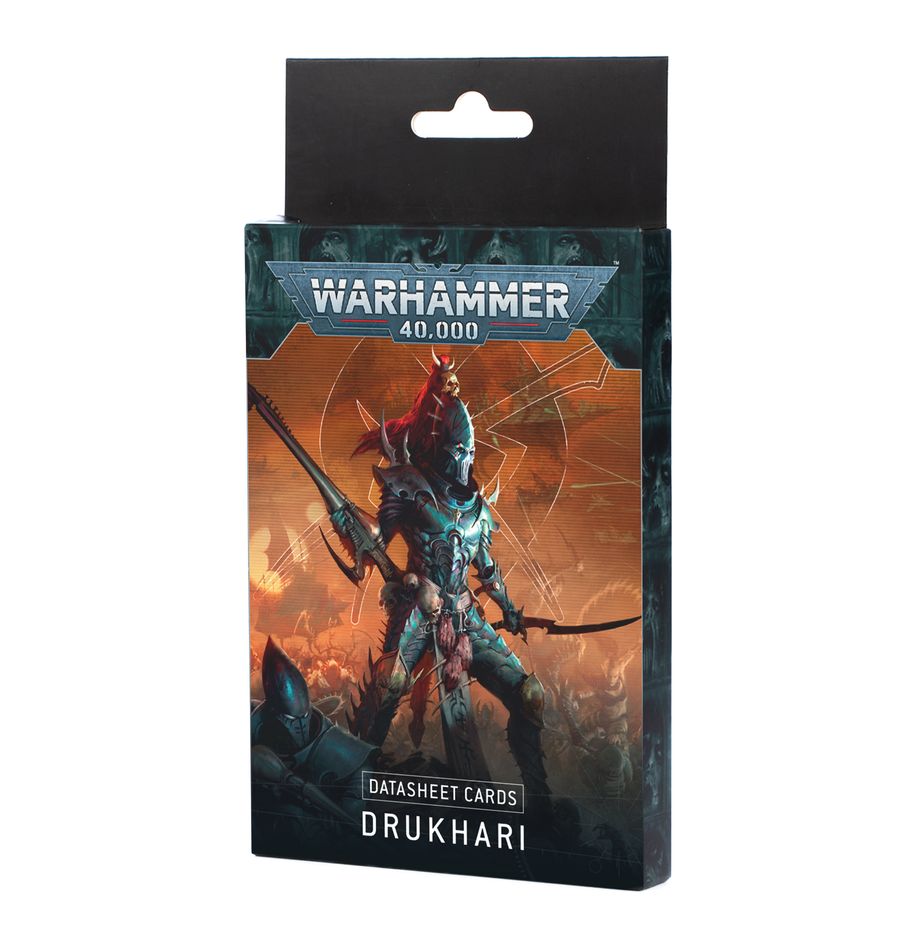 Warhammer 40K Drukhari: Datacards