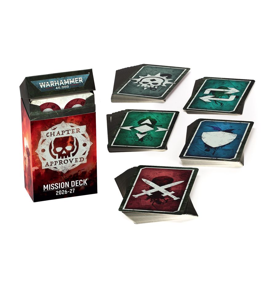Warhammer 40K Book: Chapter Approved Mission Deck