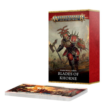 Warhammer Age of Sigmar Blades of Khorne: Warscroll Cards