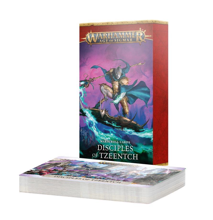 Warhammer: Age of Sigmar: Disciples of Tzeentch: Warscroll Cards