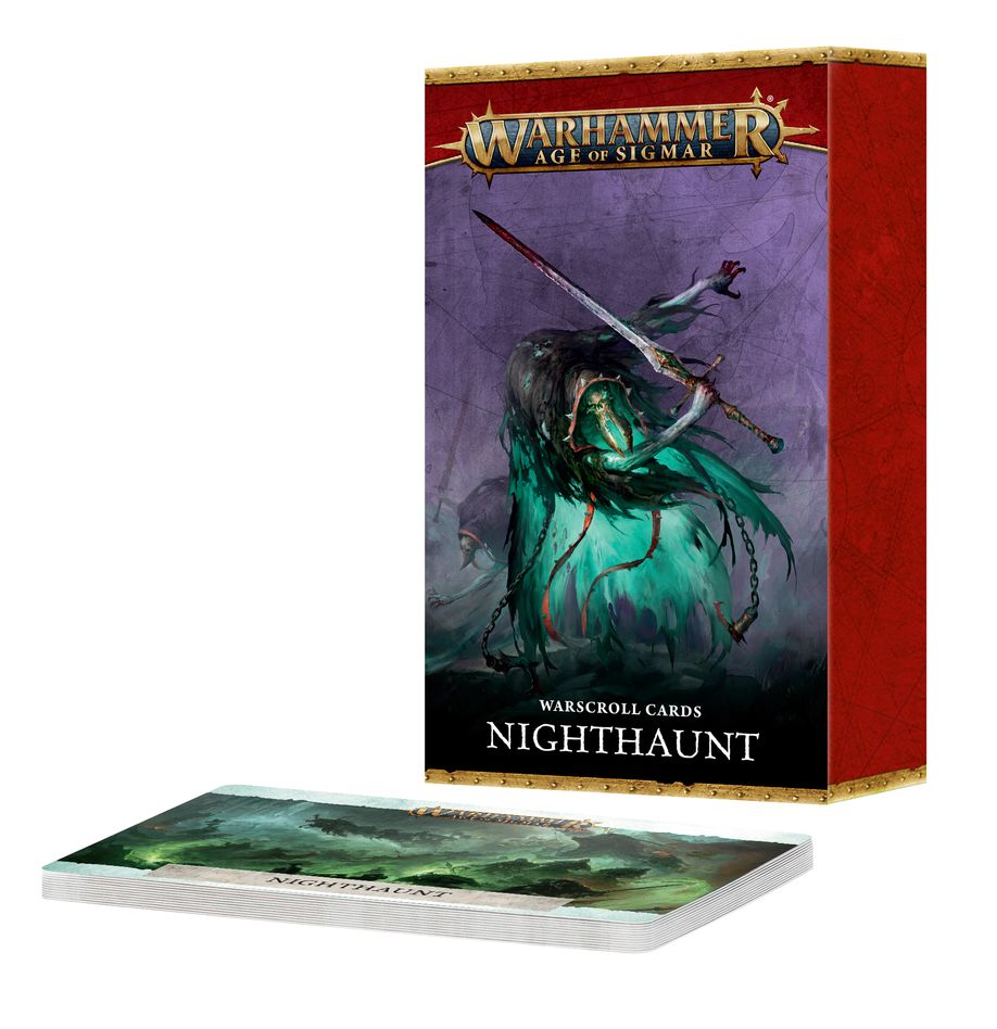 Warhammer Age of Sigmar Nighthaunt: Warscroll Cards