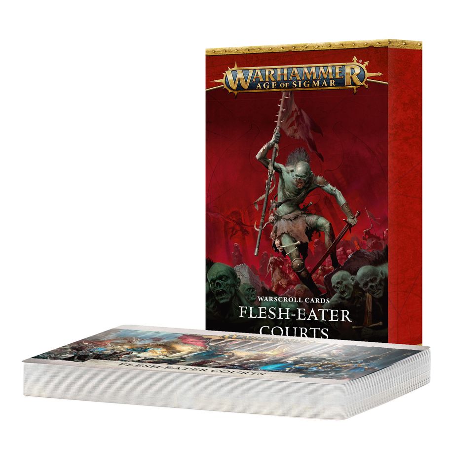 Warhammer Age of Sigmar Flesh-Eater Courts: Warscroll Cards