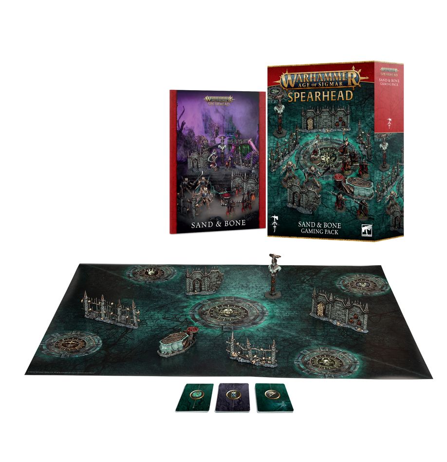 Warhammer: Age of Sigmar: Spearhead: Sand & Bone Gaming Pack